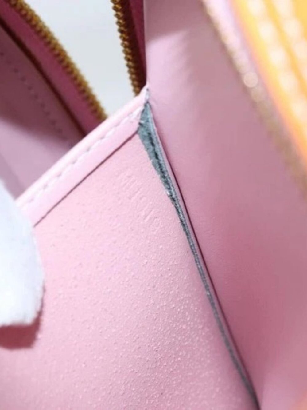 LOUIS VUITTON Vernis Marley Backpack Marshmallow Pink M91039 LV Auth BA11055 - Picture 11 of 14
